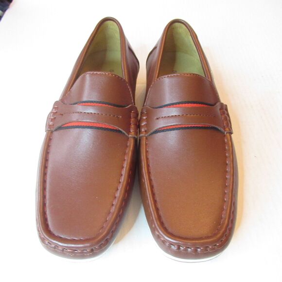 Bruno Marc Men's Brown Bush-01 Driving Loafer/Shoes Size (6.5) - Picture 4 of 9